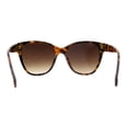 thumbnail image 2 of Timeless Classic Slick Oversize Cat Eye Mod Chic Plastic Sunglasses Tortoise Brown, 2 of 4