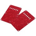 thumbnail image 2 of 2PCS Electric Guitar Back Cover Plate, Plastic Guitar Guard Backplate With 6 Holes, 2 of 8