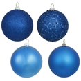 thumbnail image 2 of Vickerman 2.4" Blue 4 Finish Orn Asst 60/Box - N596002A, 2 of 3