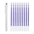 thumbnail image 1 of Heat Erasable Fabric Pen, 4 Colors for Sewing & Quilting, Blue, 1 of 2