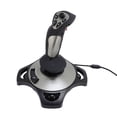 thumbnail image 1 of Flight Simulator Joystick Controller, Strong Suction Cup Ergonomic Gaming Flight Stick Comfortable Grip USB Wired  for  7 8 10 11, 1 of 7