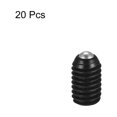 thumbnail image 3 of Unique Bargains Ball Point Set Screws, M6 x 10mm High Carbon Steel Metric Spring Hex Socket Grub Screw 20 Pack, 3 of 7