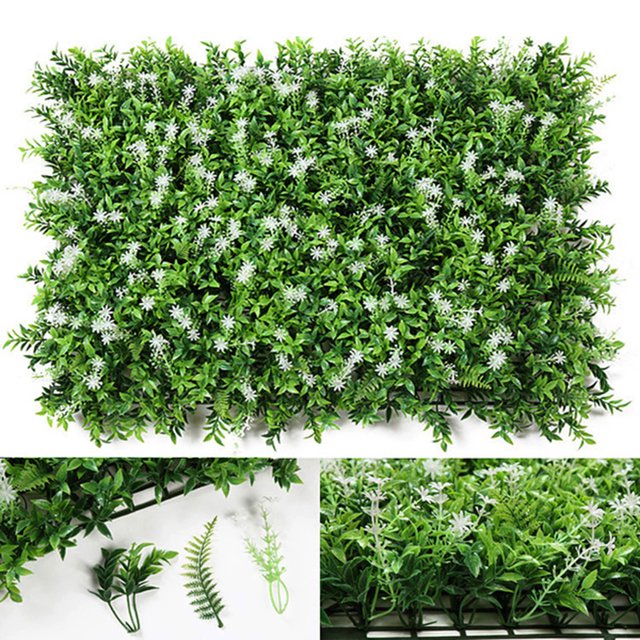 Hedge Plant Decorative Creative Artificial Plant Fake Plant for Wall Garden