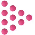 thumbnail image 3 of jinwen 10 Pieces Exercises Practice Training Balls Pink, 3 of 9