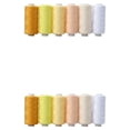 thumbnail image 1 of Transemion 1/2/3 Premium Polyester Thread Spools - Kit For Home Sewing Polyester Is Light color 6-color 2PCS, 1 of 6