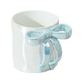thumbnail image 4 of Charming Ribbon Cup Hand Pinched Bow Coffee Cup Bow Cup, 4 of 7