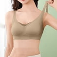 thumbnail image 5 of Amzcrzy 3PC Womens Bras Comfortable Supportive Lift Push up Bra Trendy Solid Color Ribbed Seamless T Shirt Bra XL, 5 of 5