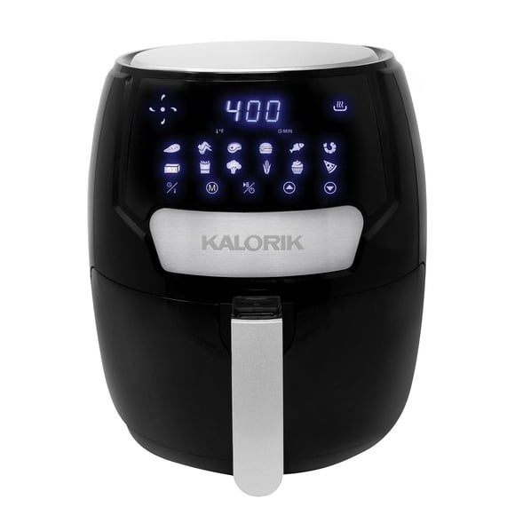Remis à Neuf Kalorik FT 50533 BK Friteuse à Air Chaud Numérique de 4,5 Pintes