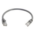 thumbnail image 2 of C2G Câble de Patch de Réseau Ethernet Cat6 Sans Accroc Non Blindé (UTP) de 1 Pi - Gris - Câble de Patch - RJ-45 (m) vers RJ-45 (m) - 1 Pi - CAT 6 - Moulé, Sans Accroc, Échoué - Gris, 2 of 4