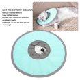 thumbnail image 4 of Cat Elizabeth Recovery Collar, Lightweight Polyester Material Pet Post Surgery Collar Easy Cleaning Waterproof  For Wound Healing, 4 of 9