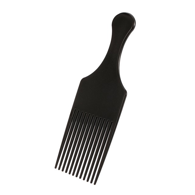 3Pcs Afro Comb Curly Hair Brush Comb Hairdressing Styling Tool Black for Man & Woman