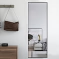 thumbnail image 3 of NeuType Full Length Floor Mirror Rectangular Black 55"x16", 3 of 8