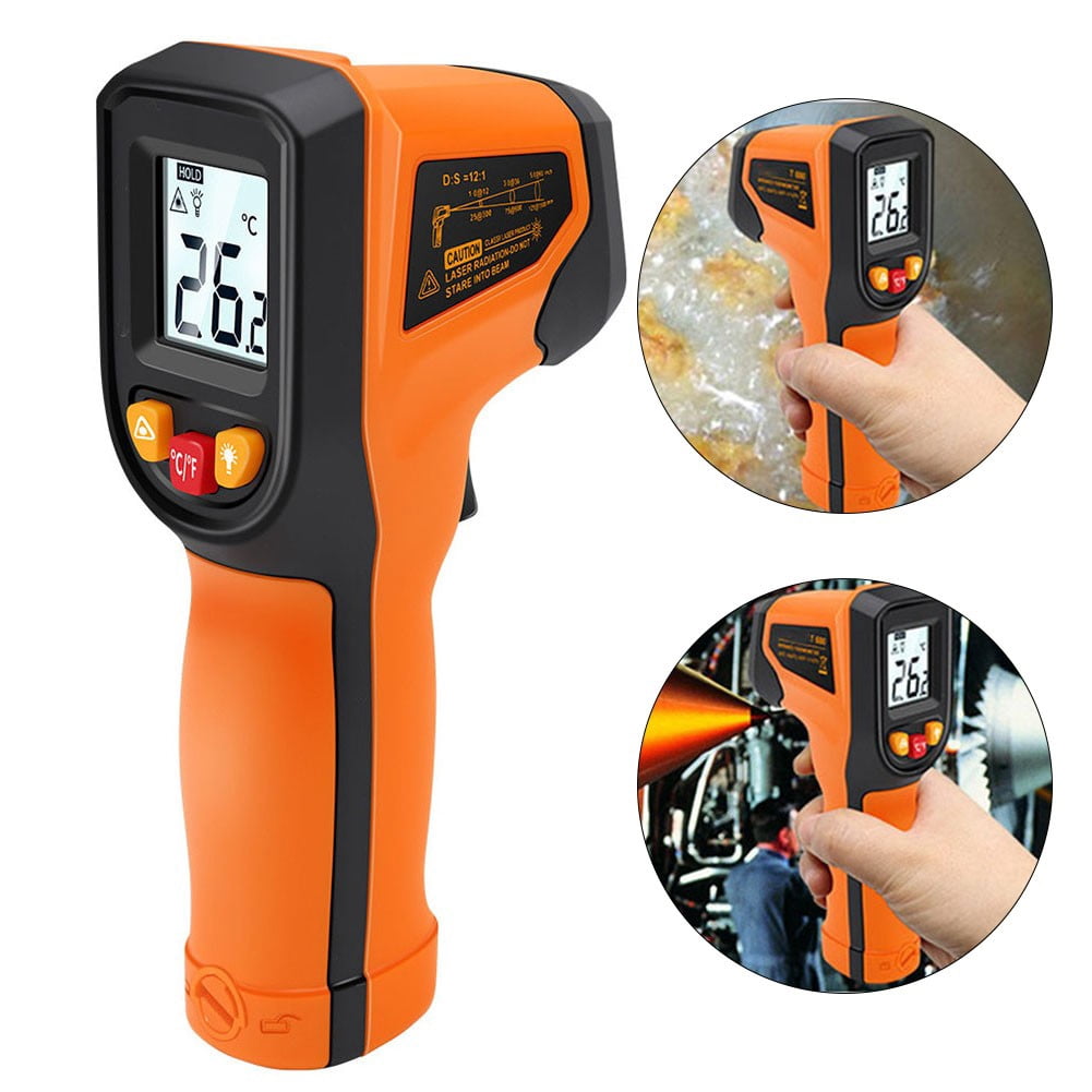 1Pcs Digital Thermometer Infrared Lcd Temperature Non-Contact Thermometer T600