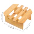 thumbnail image 2 of WHAMVOX Solid Wood Stool for Foot Bath Comfortable Steaming Seat Durable Multi Tub Stool, 2 of 8