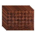 thumbnail image 1 of Fasade 18in x 24in Miniquattro Moonstone Copper Backsplash Panel 5 Pack, 1 of 6