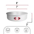 thumbnail image 4 of Fat Daddios Anodized Aluminum Round cake Pans, 2 Piece Set, 7 x 3 Inch, 4 of 4