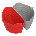 thumbnail image 4 of Silicone Slow Cooker Liner Reusable Slow Cooker Divider Fits 6?8 Quarts Kitchen Accessories Big Red, 4 of 5