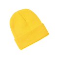 thumbnail image 1 of Pisexur Baby Hats Solid Color Ribbed Knit Beanie Hats Fashion Fall Winter Warm Soft Skull Caps for Age 0-3 Years, 1 of 2