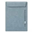 thumbnail image 1 of Upgraded Leather Board Clip File Folder with Pen Holder, A4 Paper Organizer, File Organizer, Stylish Writing Folder for Office and School, 1 of 9