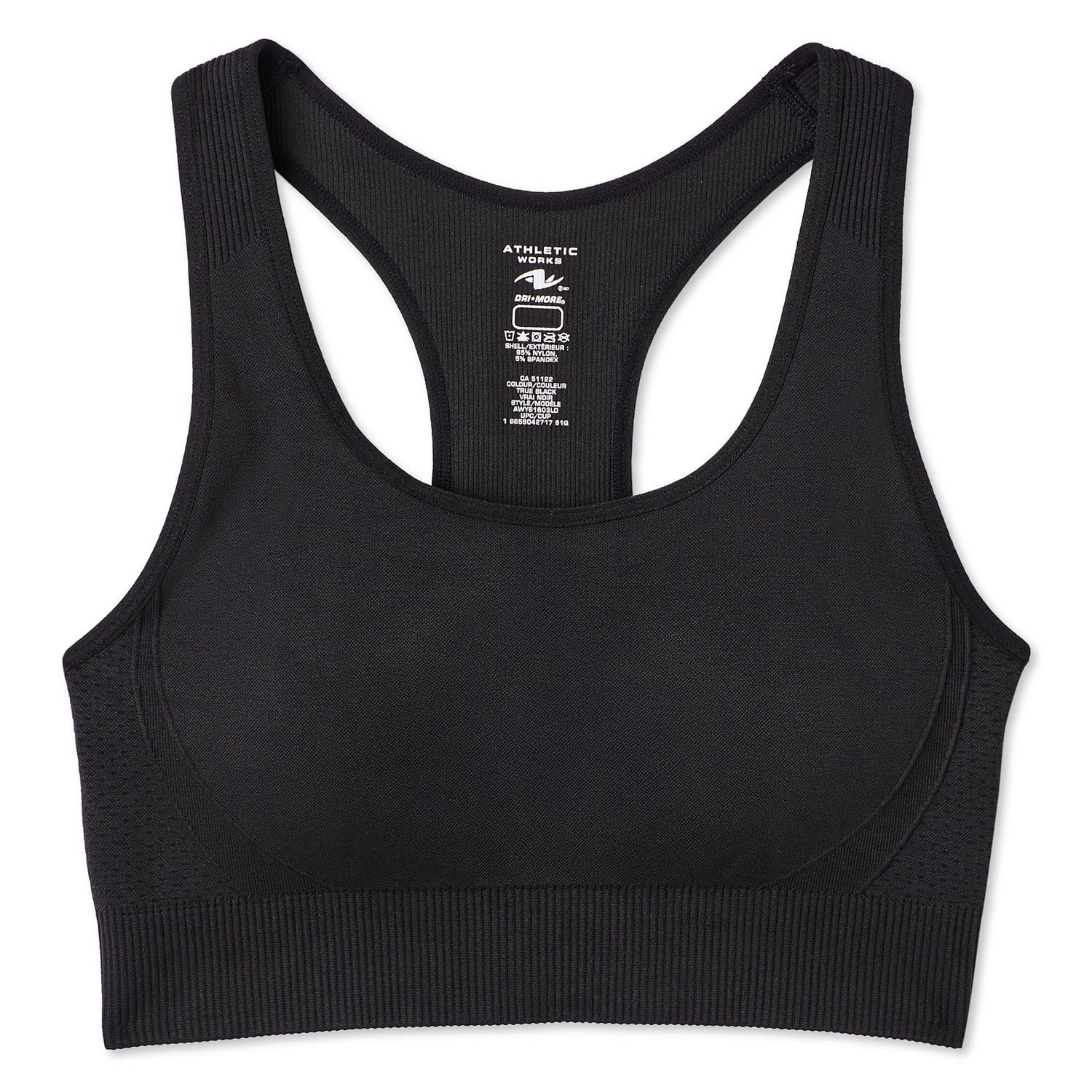 Soutien-gorge sport à dos nageur Athletic Works pour femmes
