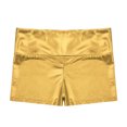 thumbnail image 3 of vastwit Girls Shiny Metallic Shorts Gymnastics Dance Shorts Gold 16, 3 of 5