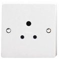 thumbnail image 1 of CRABTREE - 5A 1 Goupille Ronde Non Commutable, Blanc, 1 of 1