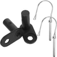thumbnail image 4 of MasteelfCA 2pcs Bicycles Traction Head Hitch Coupler Attachment Bike Trailer Coupler, 4 of 8