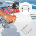 thumbnail image 2 of 4 Pcs Boulons en U Carrés Robustes de Remplacement pour Remorque, 2 of 8