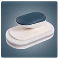 thumbnail image 1 of Pad Dishwashing Pot Sponge Cleaning Countertop Brush With Handle Multifunctional Household Kitchen Scouring PadSpace Blue, 1 of 1