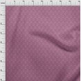 thumbnail image 3 of oneOone Rayon Purple Fabric Asian Ikat Sewing Craft Projects Fabric Prints By Yard 56 Inch Wide, 3 of 3