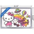 thumbnail image 2 of Hello Kitty - Retro Rainbow Wall Poster, 14.725" x 22.375", 2 of 4