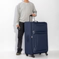 thumbnail image 2 of Jetstream Softside Expandable Extra Large Checked Luggage, Lightweight Rolling Travel Suitcase with Spinner Wheels, 2 of 10