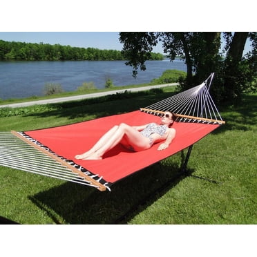 Poolside / Hamac de Lac - Double - Rouge