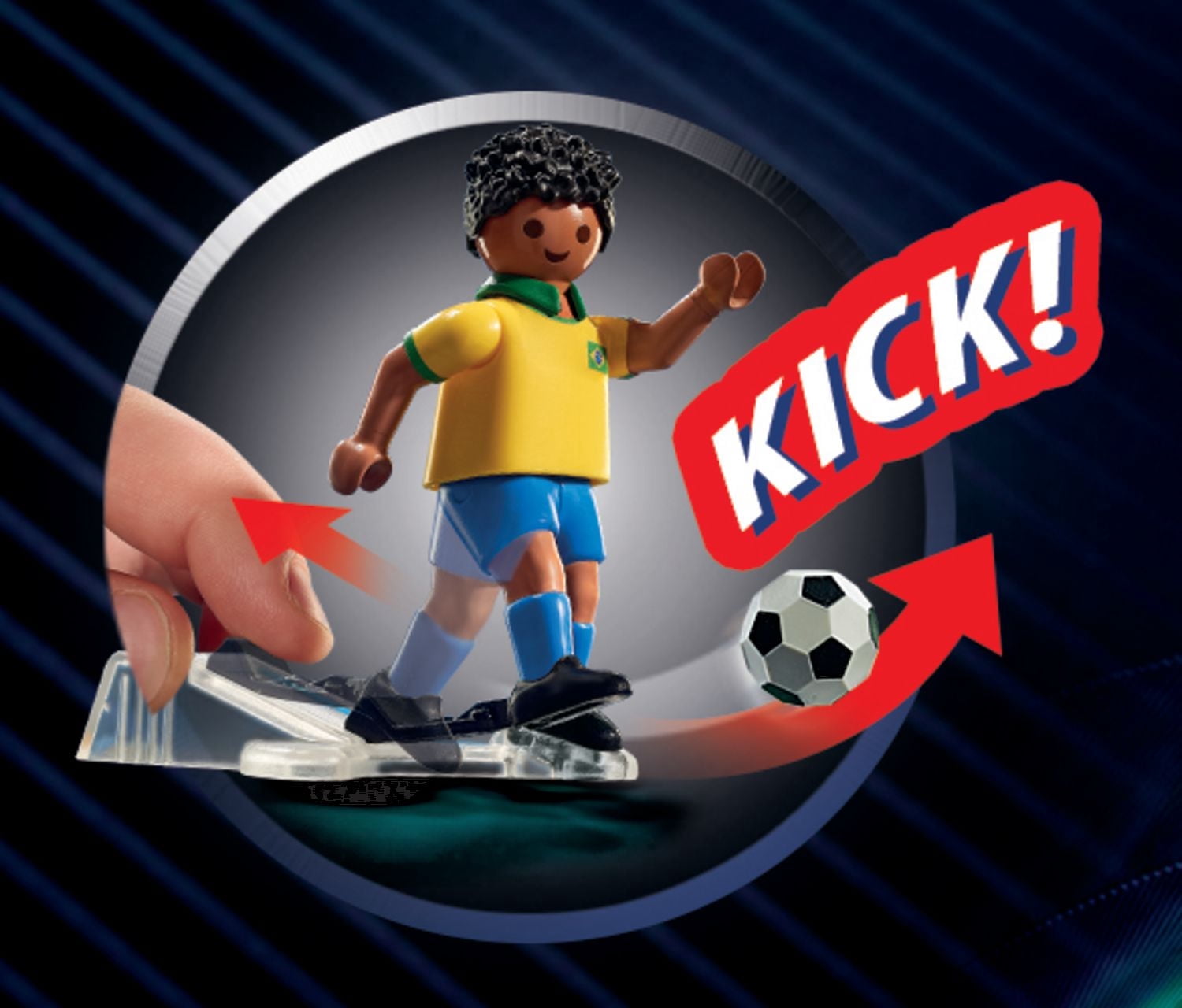 Playmobil Joueur de football - Brésil
