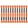 thumbnail image 1 of Unique Bargains Fil à Broder Orange, 8 m Chacun, 12 Pelotes, 1 of 6