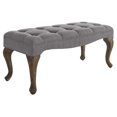 thumbnail image 1 of Pemberly Row Banc de Chambre à Coucher en Lin Cabriolet en Gris Lavé, 1 of 3