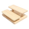 thumbnail image 1 of Wooden Riser Display Stand Countertop Step Riser Craft Shows Sunglass Holder 2 Tier, 1 of 8