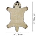 thumbnail image 5 of Fabstyles Animal Printed Hand-Tufted Area Rag Rug for Living Room, Hallway, Patio, 5 of 5