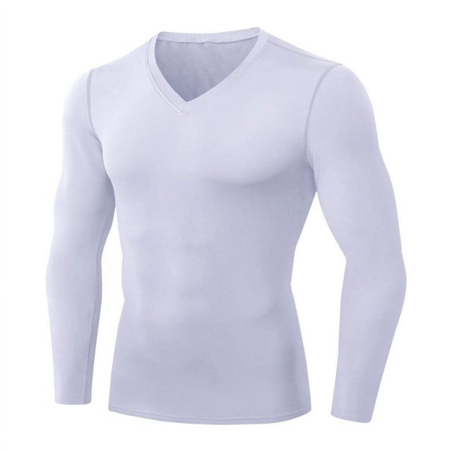 MesaSe Men‘s Athletic Compression Sport Running Long Sleeve T Shirt