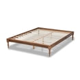 thumbnail image 3 of Baxton Studio Romy King Size Ash Brown Finished Wood Bed Frame, 3 of 9