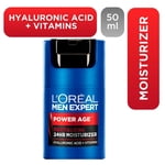 L'Oréal Paris Moisturizer, Hyaluronic Acid, Men Expert