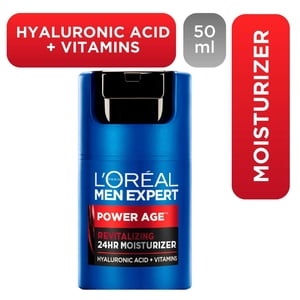 L'Oréal Paris Moisturizer, Hyaluronic Acid, Men Expert