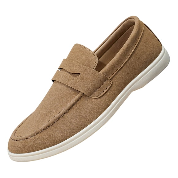 Men's Loafers, Slip on Loafers for Men, Casual Lightweight Loafers, British Style Comfortable Driving Shoes for Outdoor Daily Wear