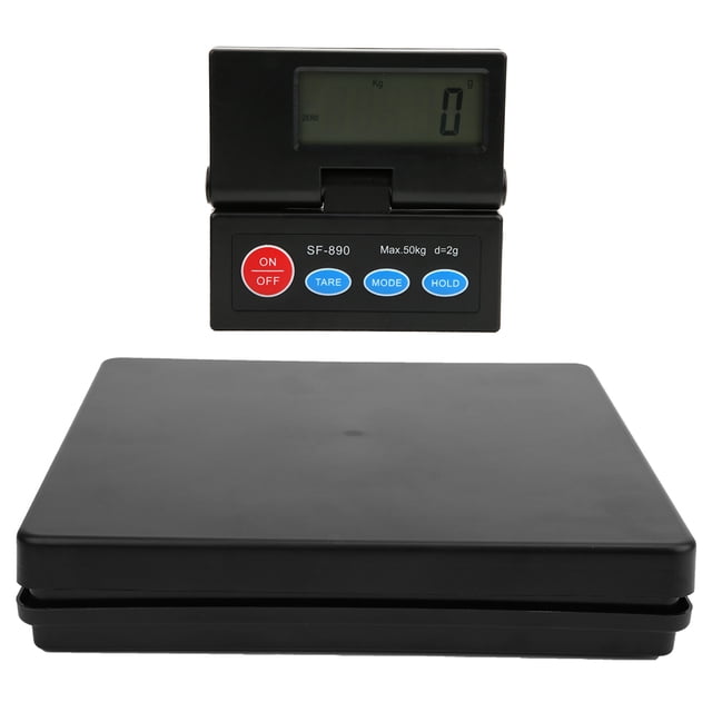 Electronic Platform Scale, Shipping Scale 50kg/2g Professional For Busniess For Office For Warehouse