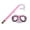Pink, variant on Large Frame Anti-Fog Swimming Goggles with Snorkel, HD Swim Goggles for Ages 4-8, Comfortable Children's Swimming Gear for Pool Beach, Blue