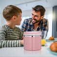 thumbnail image 2 of TopLLC Bento Box Lunch Box Hot Container With Handle, 1000ml Stainless Steel Food Heating Container, Food Container, Keep Warm Container, Breakfast Cup, Soup Bowl BPA-Free Food Container, 2 of 7