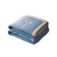thumbnail image 1 of Soft Blanket, Furenl Solid Color Quilt Lightweight Comforter Summer Quilt Soft Bedspread for King Size Full Size Bed Washable Quilt Quilted Blanket for All Seasons, 1*Quilt, 1 of 7