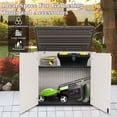 thumbnail image 3 of Horti Cubic 38 cu. ft. Outdoor Horizontal Storage Shed, 3 of 7