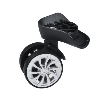 Luggage Wheels, 2 Pcs Swivel Wheel Replacement Luggage Travel Suitcase Wheels Plastic Bearings Repair Set For Luggage Kits