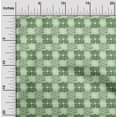 thumbnail image 2 of oneOone Georgette Viscose Green Fabric Floral Craft Projects Decor Fabric Printed By The Yard 42 Inch Wide, 2 of 4